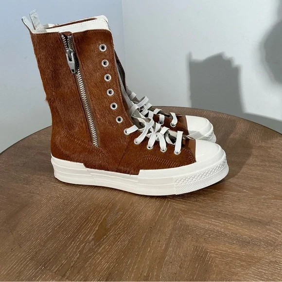 Converse CHUCK 70 PLUS XHI PONY HAIR - Sneaker high. SIZE 7,5.  12. NEW - Picture 8 of 10